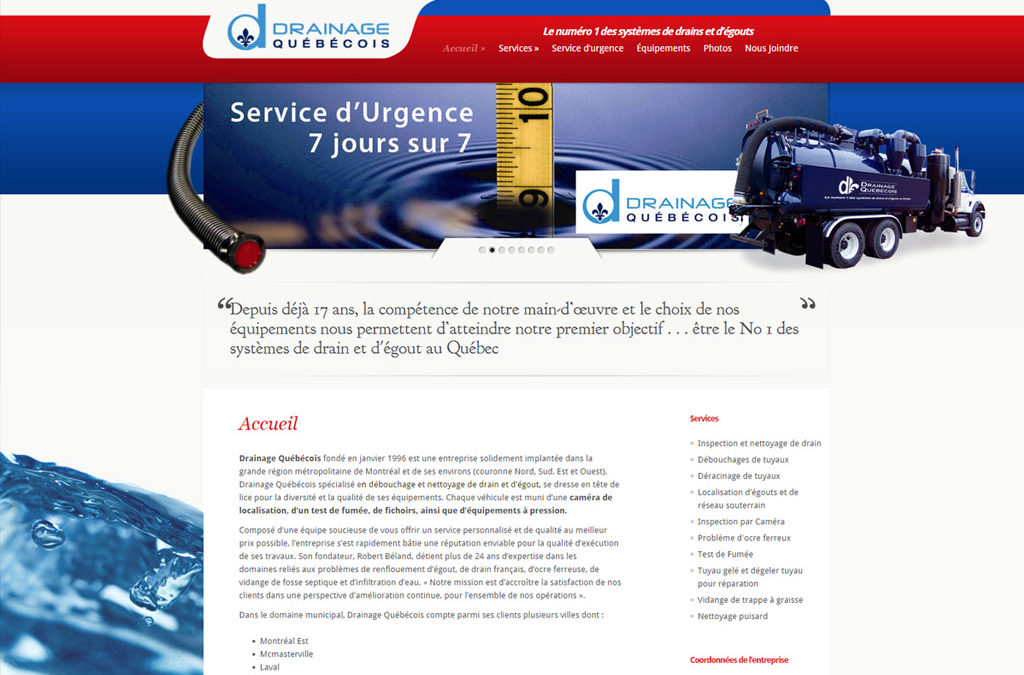 Drainage québécois