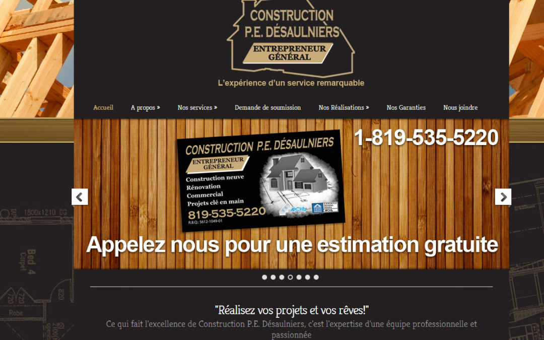 Construction PE Desaulniers