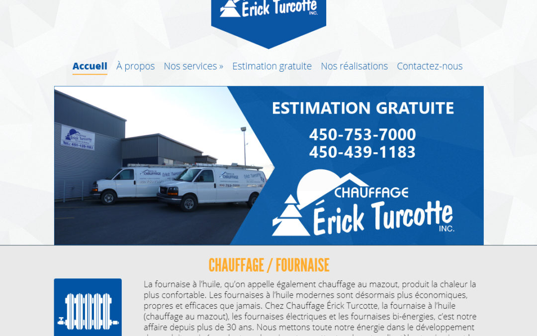 Chauffage Érick Turcotte