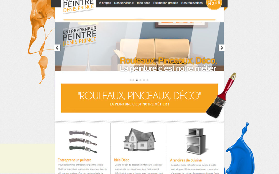 Entrepreneur Peintre Denis Prince