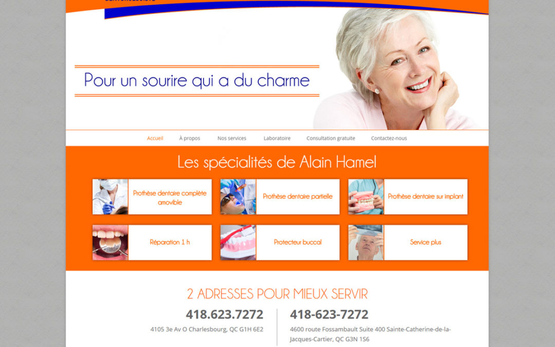 Denturologiste Alain Hamel