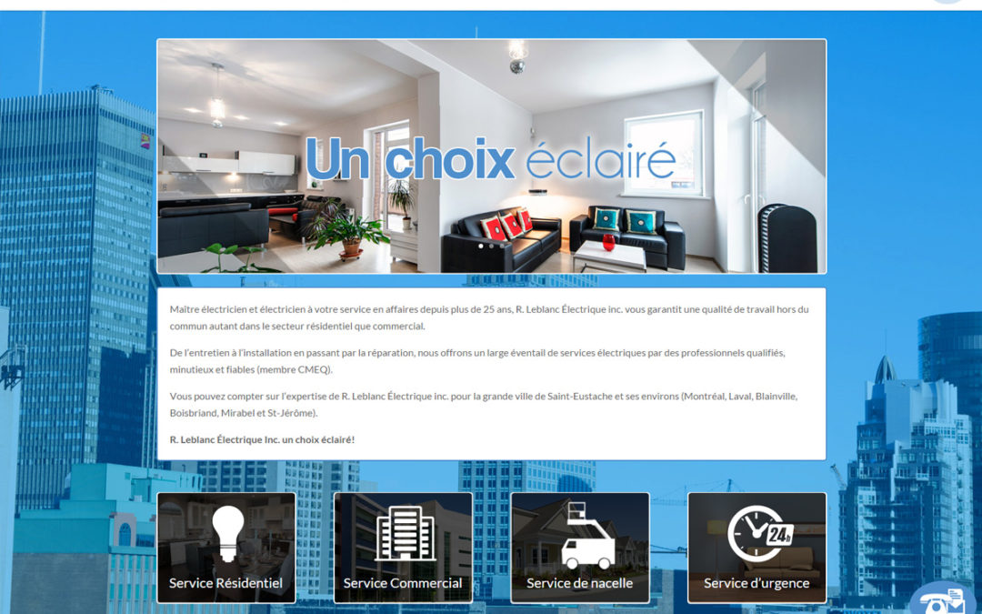Les Entreprises R.Leblanc Électrique inc.
