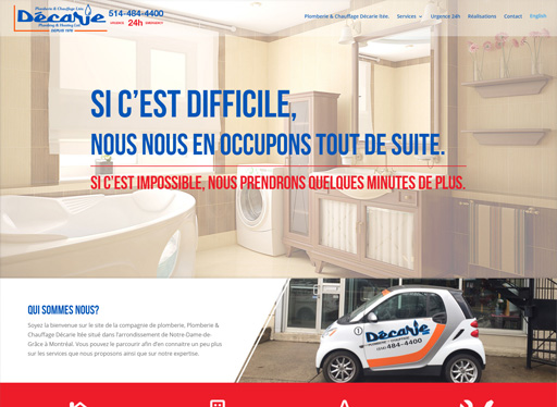Plomberie & Chauffage Décarie ltée.
