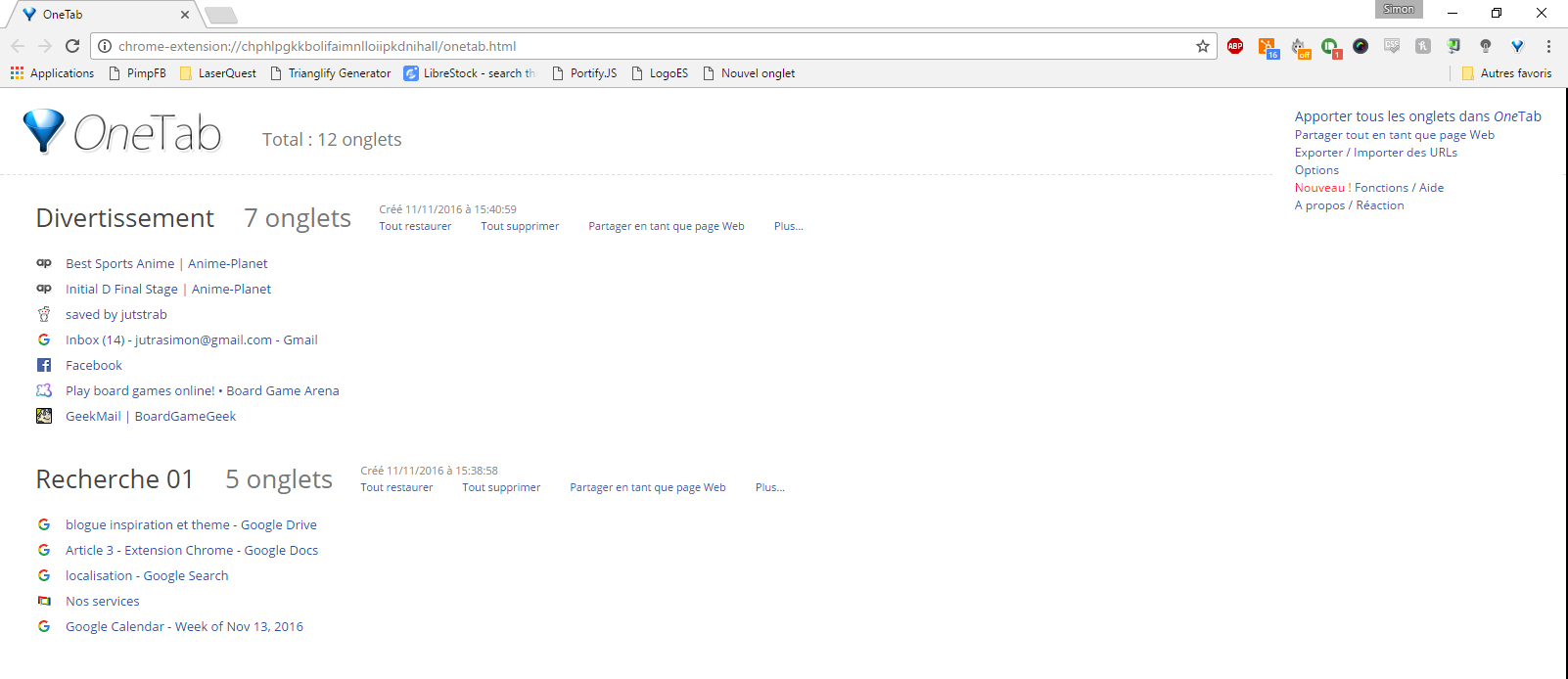 one tab - extension chrome - medialogue one tab - extension chrome - medialogue