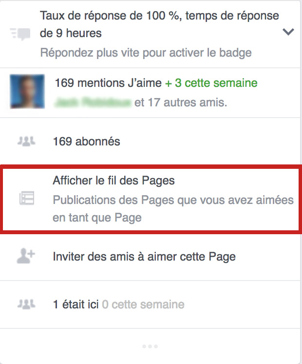 Promotion d'une page Facebook d'entreprise - Page Facebook de Medialogue
