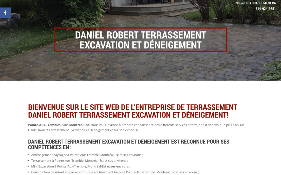 Daniel Robert Terrassement, déneigement & excavation