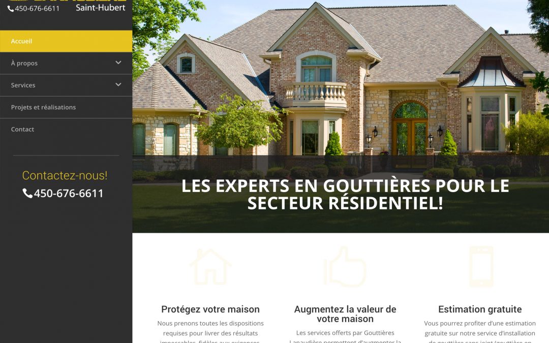 Gouttières Lanaudière