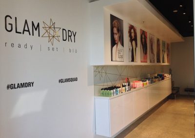 Exemple de mur à selfie (GlamDry) - Medialogue