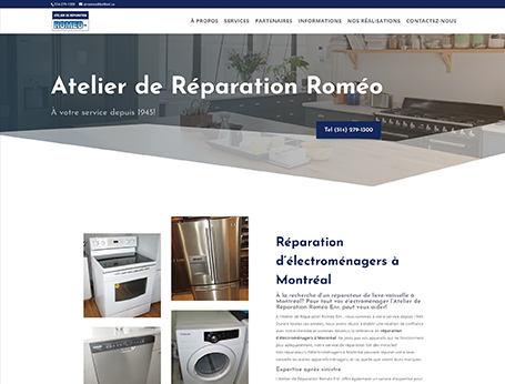 Atelier de réparation Roméo