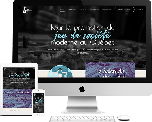Démo Ludo Québec (conception de site web) Medialogue