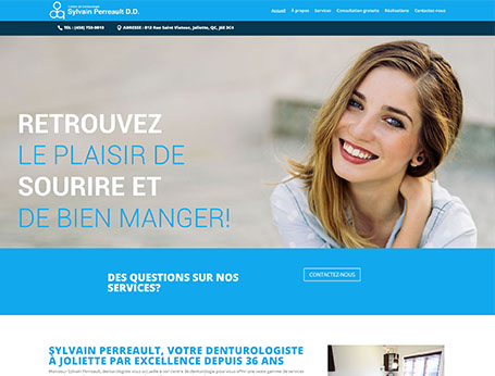 Denturologiste Sylvain Perreault