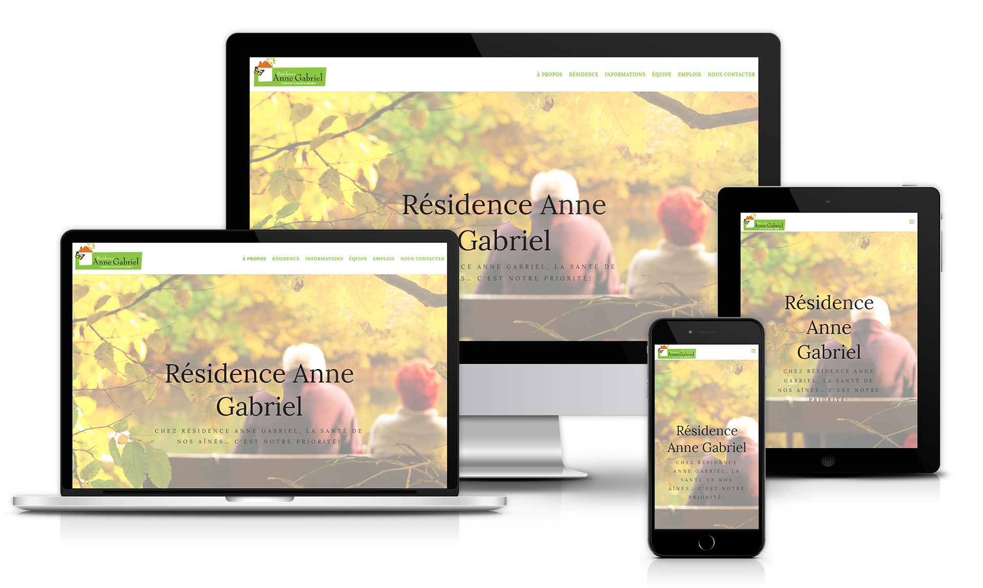 Résidence Anne Gabriel à Ste-Anne-des-Plaines - Medialogue Conception de Site Web