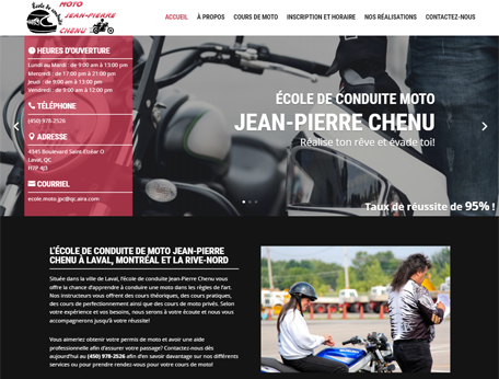 École de conduite Moto Jean-Pierre Chenu