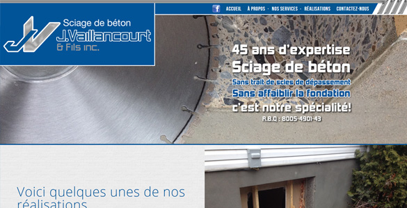 Sciage de béton J.Vaillancourt & Fils inc. - Portfolio