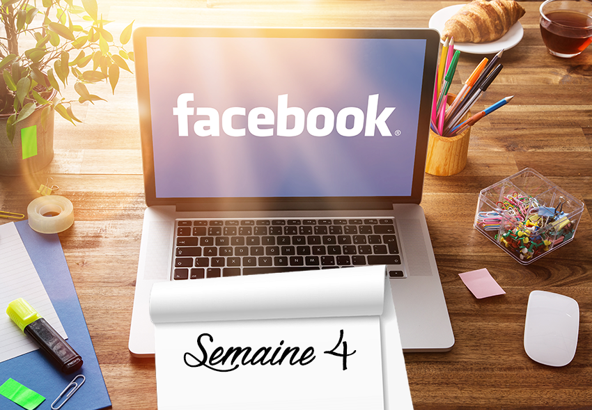 Marketing web et Facebook : L’envol d’une page (semaine 4)