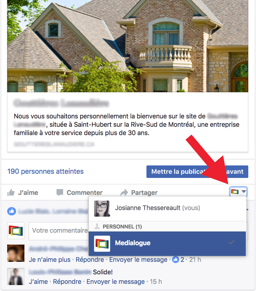Comment offrir un meilleur service sur ma page Facebook d'entreprise - Medialogue