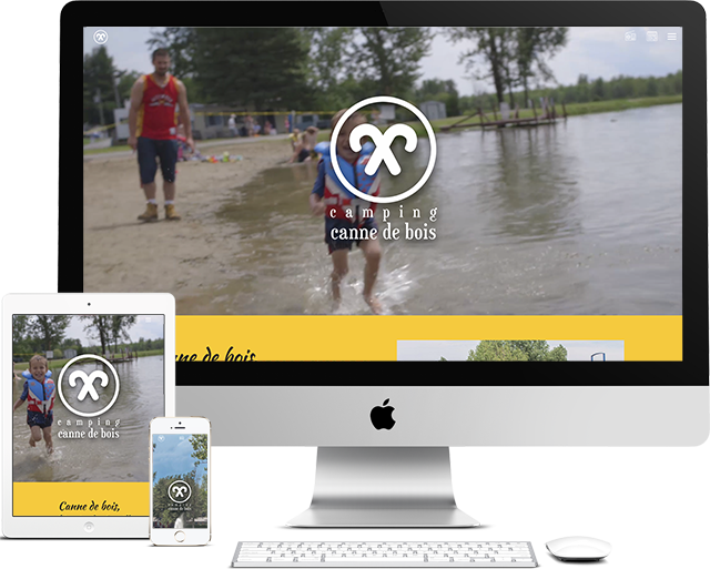 Canne de Bois Portfolio (conception de site web)- medialogue