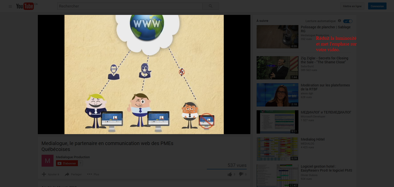 turn off the ligths - extension chrome - medialogue turn off the ligths - extension chrome - medialogue