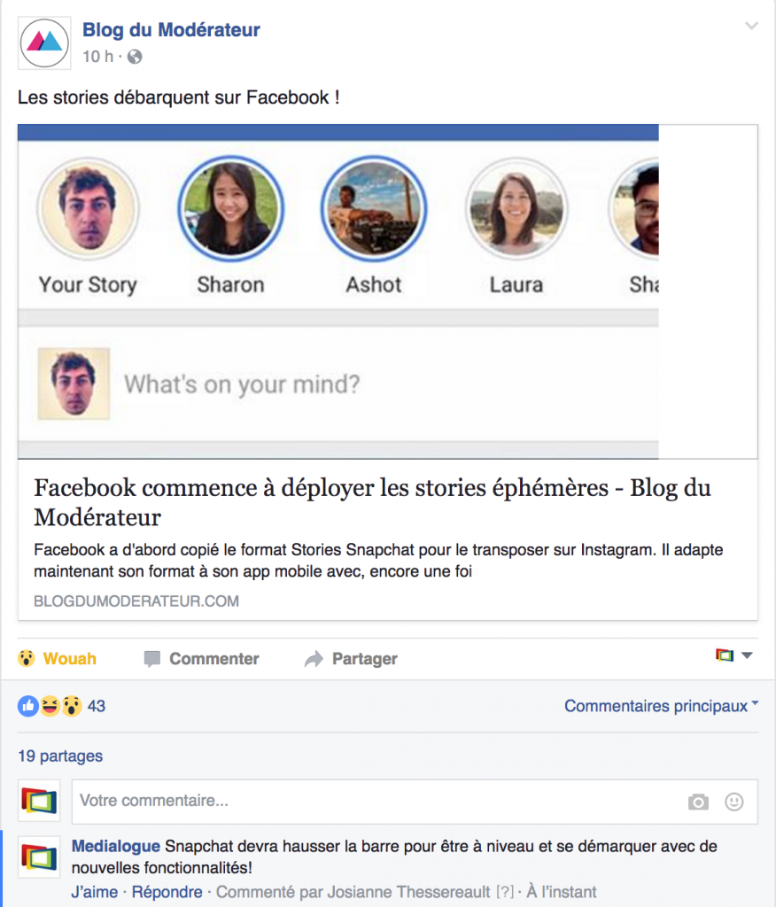 Promotion d'une page Facebook d'entreprise - Page Facebook du Blog du Modérateur Promotion d'une page Facebook d'entreprise - Page Facebook du Blog du Modérateur