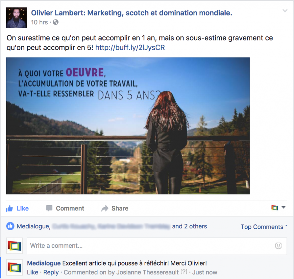 Marketing web et Facebook : Promotion d'une d'entreprise sur Facebook - Medialogue Marketing web et Facebook : Promotion d'une d'entreprise sur Facebook - Medialogue
