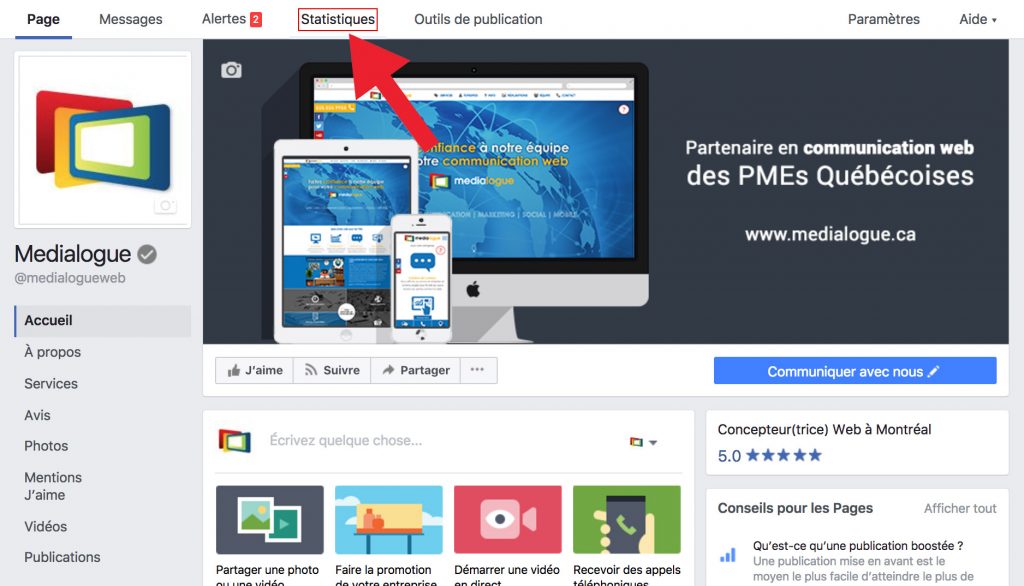 Quoi mettre sur une page Facebook de PME - Medialogue Quoi mettre sur une page Facebook de PME - Medialogue