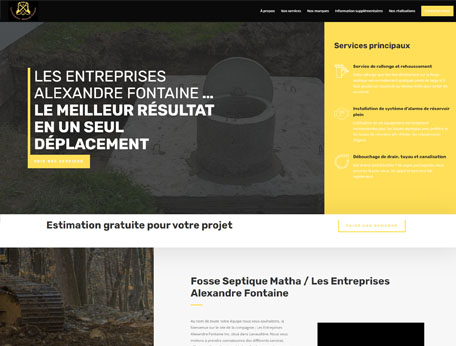 Les entreprises Alexandre Fontaine